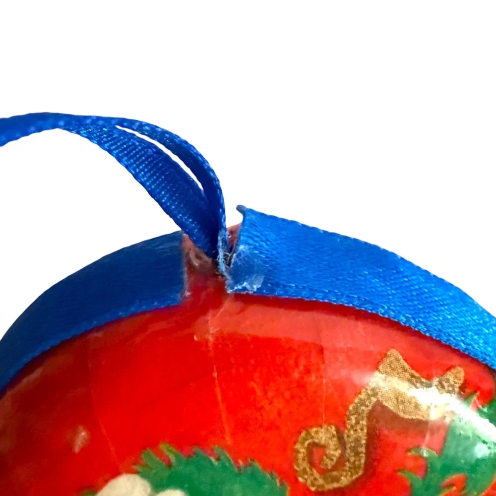 Vintage Dr. Seuss Ornament Lot- The Grinch and‎ Cat in the Hat